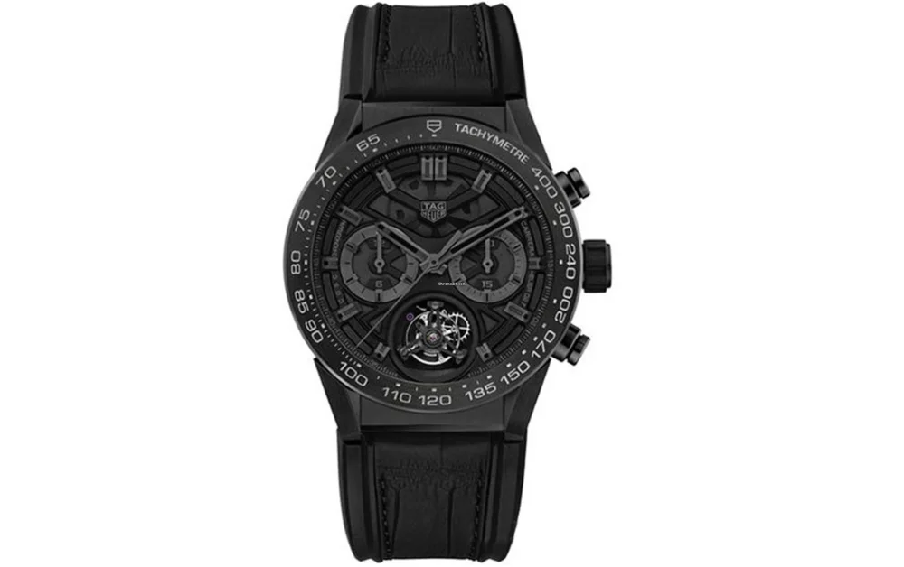 TAG Heuer Carrera Heuer-02T Black Phantom Limited Edition 250db Férfi Karóra